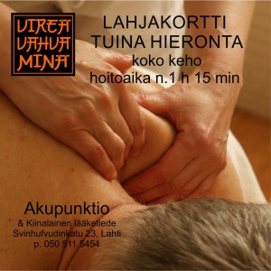 TuiNa hieronta koko keho